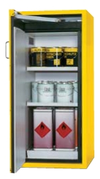 Bezpečnostní skříň s jednokřídlými dveřmi s požární odolností 90 minut, střední varianta Bezpečnostní skříň s jednokřídlými dveřmi s požární odolností 90 minut, střední varianta