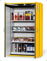 Bezpečnostní skříň Asecos s dvoukřídlými dveřmi s požární odolností 90 minut Bezpečnostní skříň Asecos s dvoukřídlými dveřmi s požární odolností 90 minut