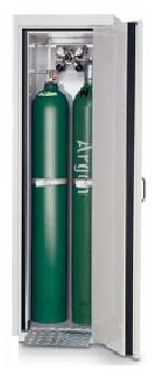 G30-bezpečnostní skříň na skladování tlakových lahví, s požární odolností 30 minut, barva: světle šedá RAL 7035, levé dveře G30-bezpečnostní skříň na skladování tlakových lahví, s požární odolností 30 minut, barva: světle šedá RAL 7035, levé dveře